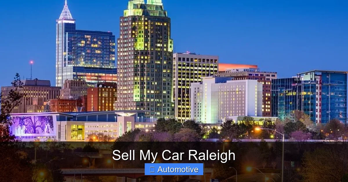 Sell My Car Raleigh