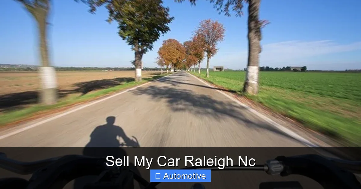 Sell My Car Raleigh Nc