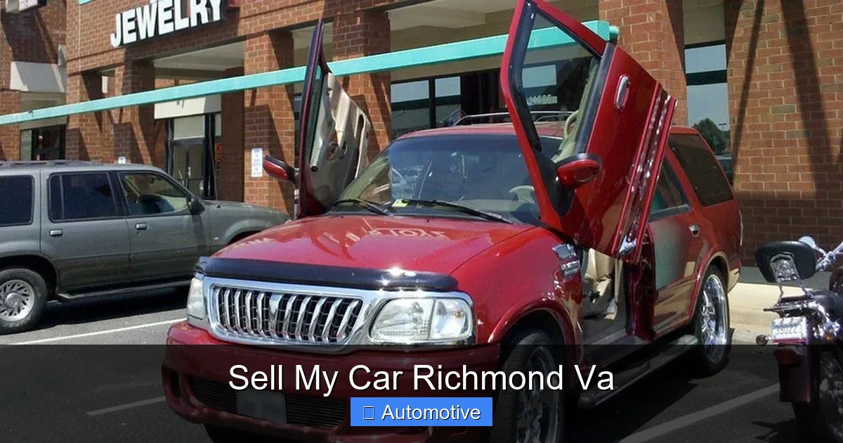 Sell My Car Richmond Va
