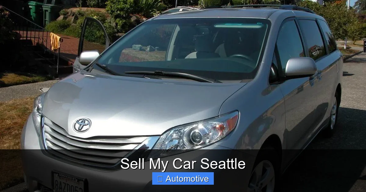 Sell My Car Seattle