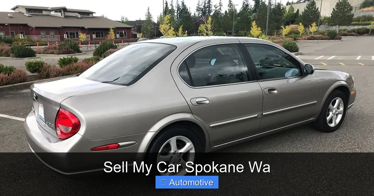 Sell My Car Spokane Wa