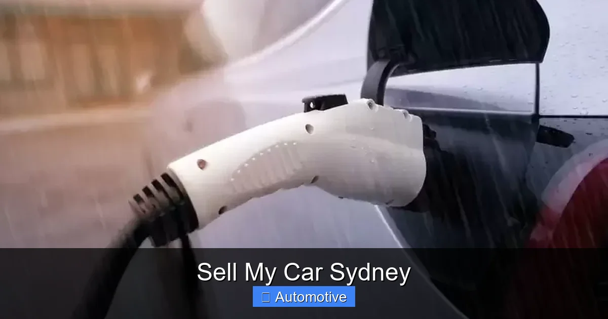 Sell My Car Sydney