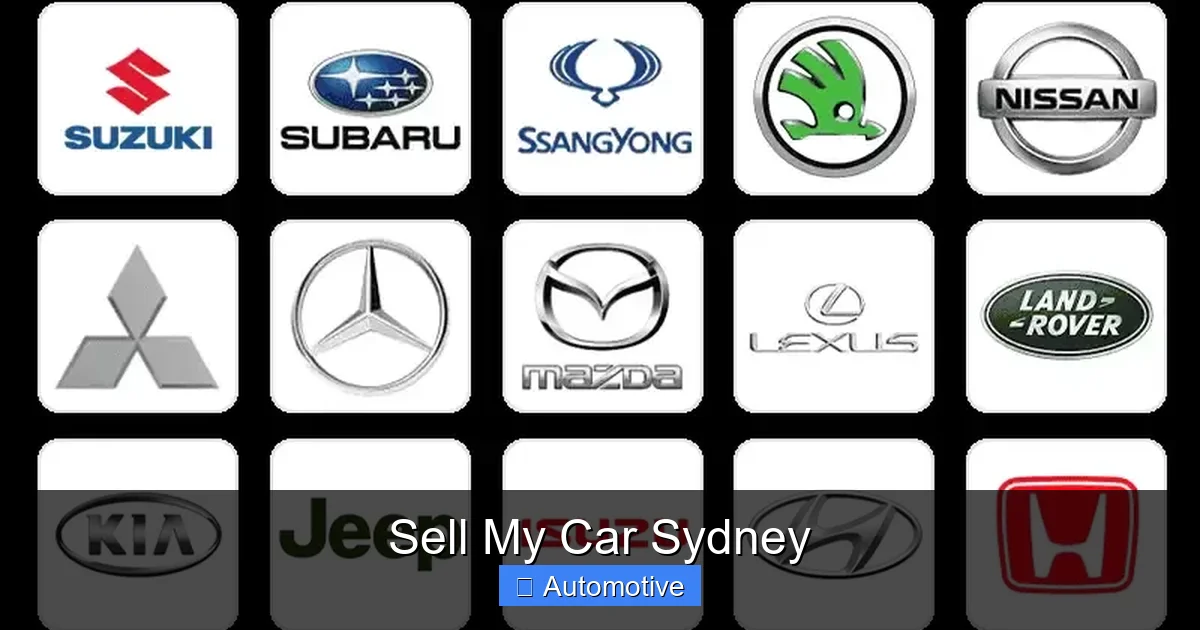 Sell My Car Sydney