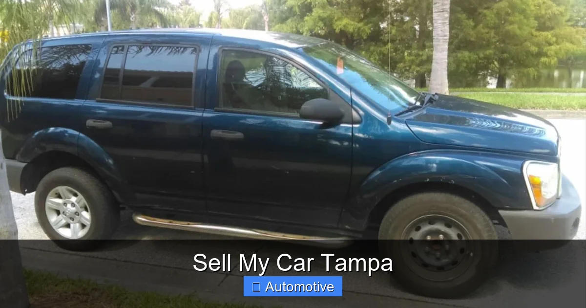 Sell My Car Tampa