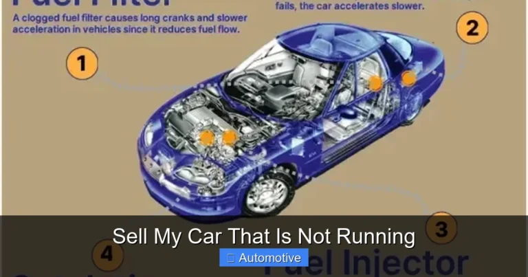 Sell My Car That Is Not Running