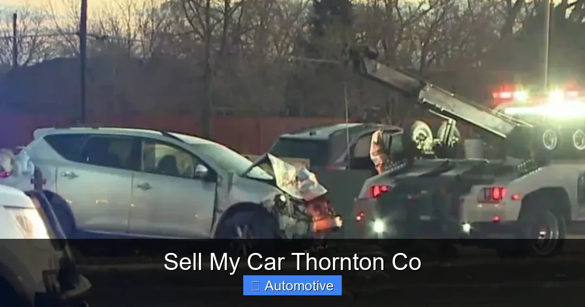 Sell My Car Thornton Co