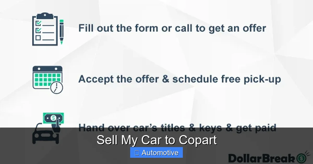 Sell My Car to Copart