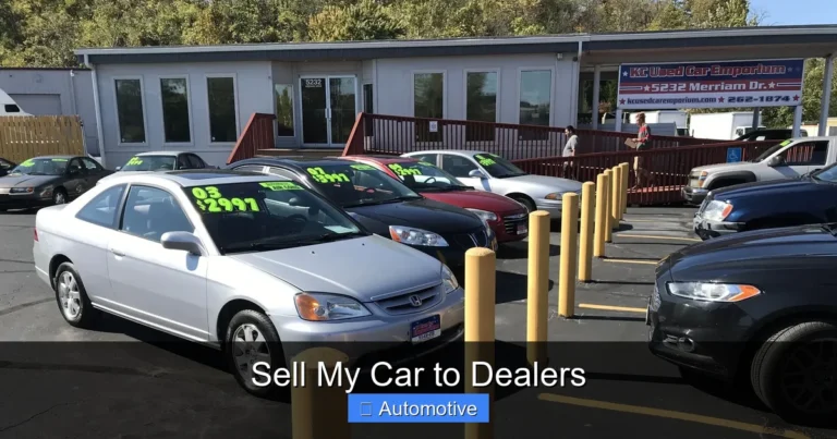 Sell My Car to Dealers