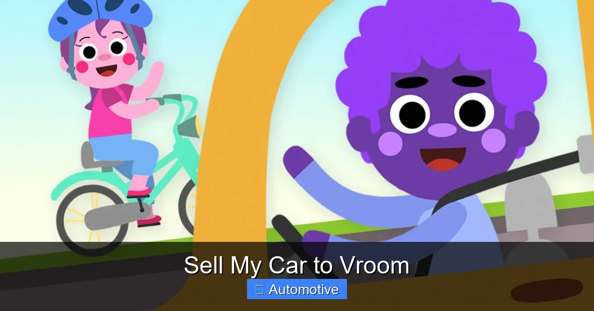 Sell My Car to Vroom