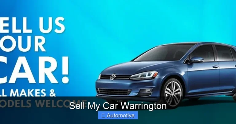 Sell My Car Warrington