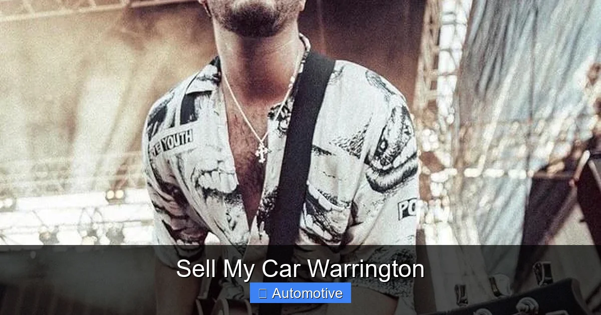 Sell My Car Warrington
