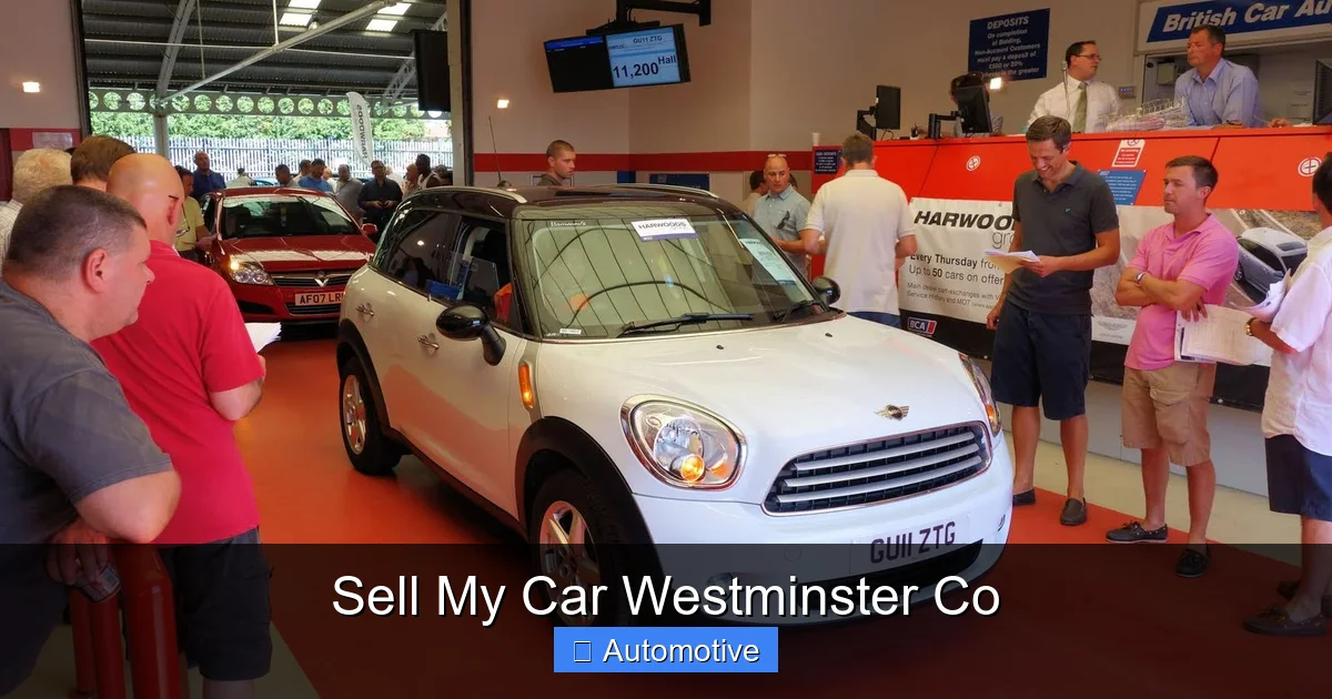 Sell My Car Westminster Co