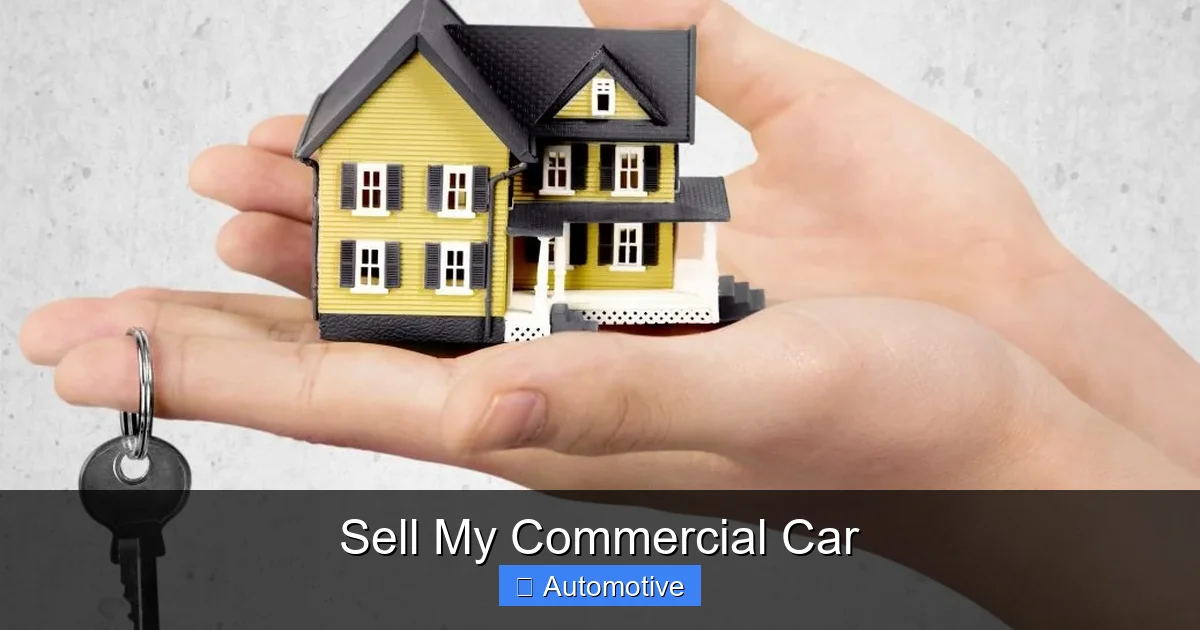 Sell My Commercial Car