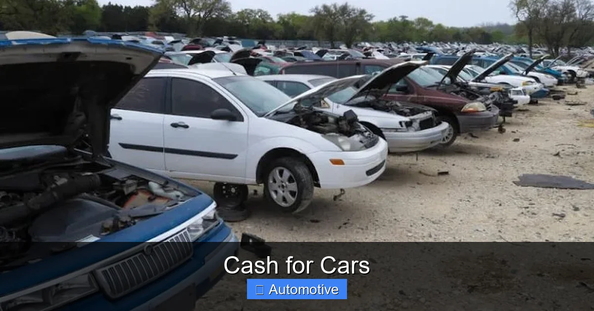 Cash for Cars