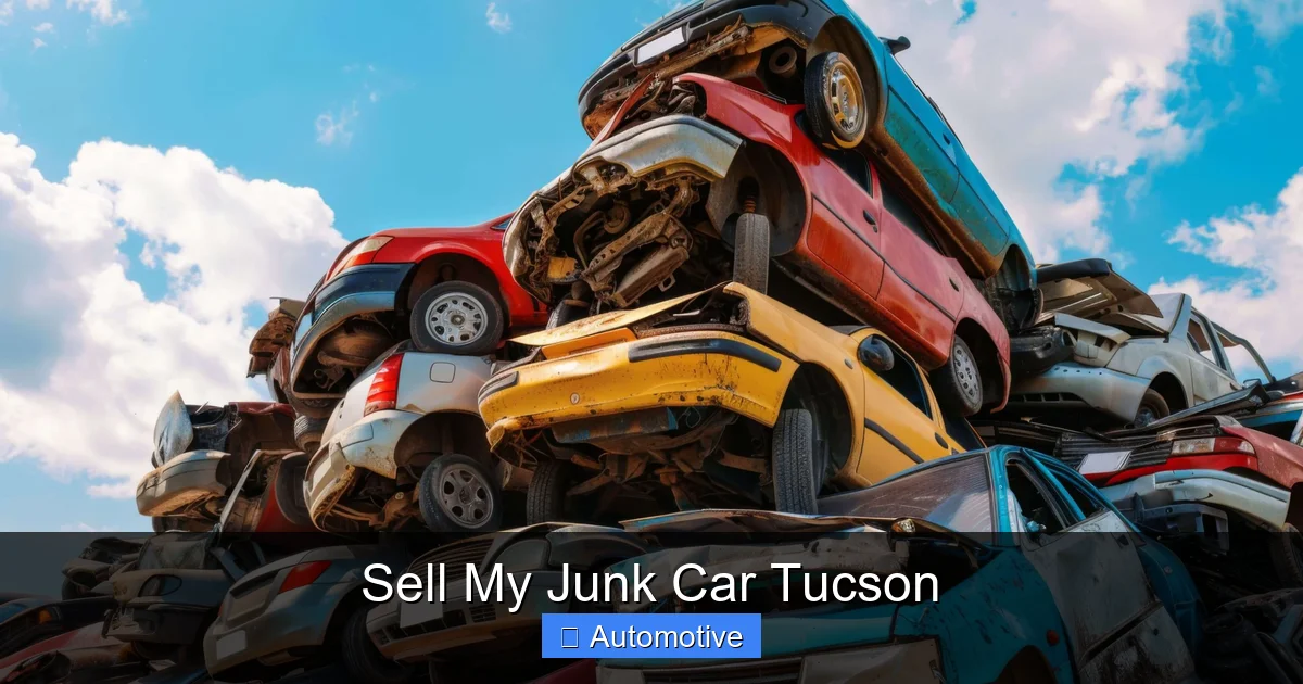 Sell My Junk Car Tucson