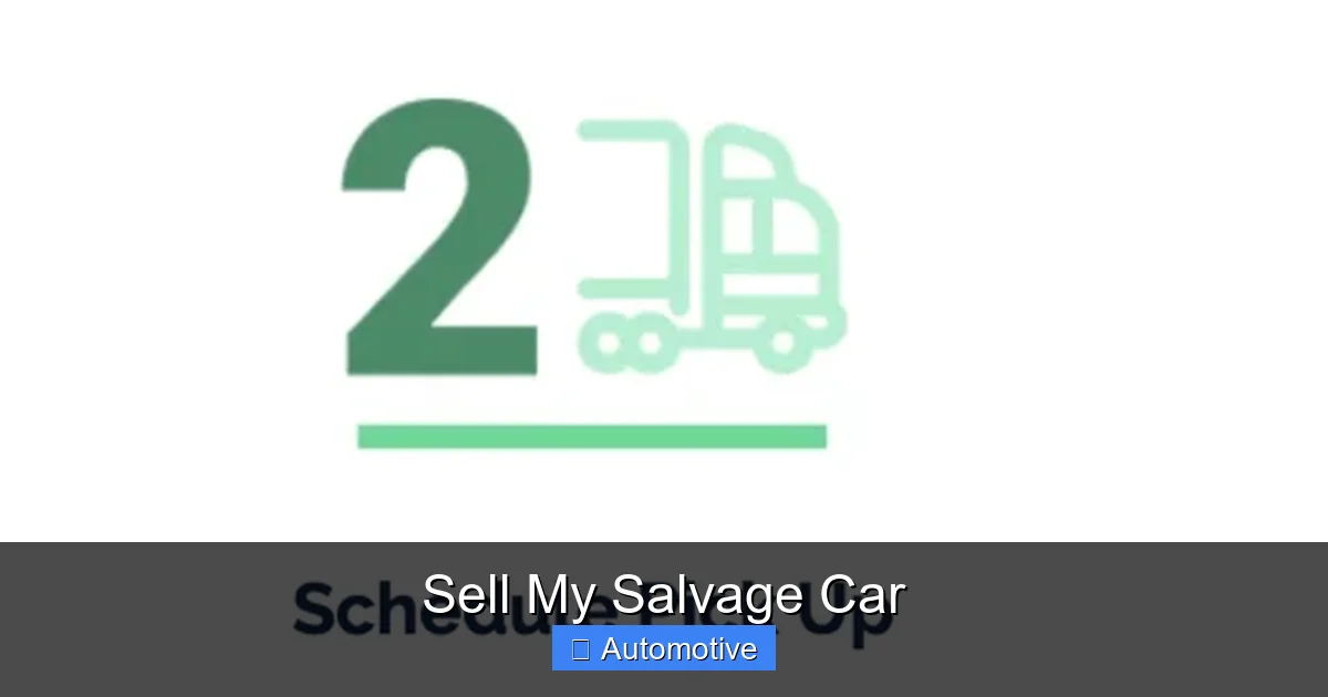 Sell My Salvage Car