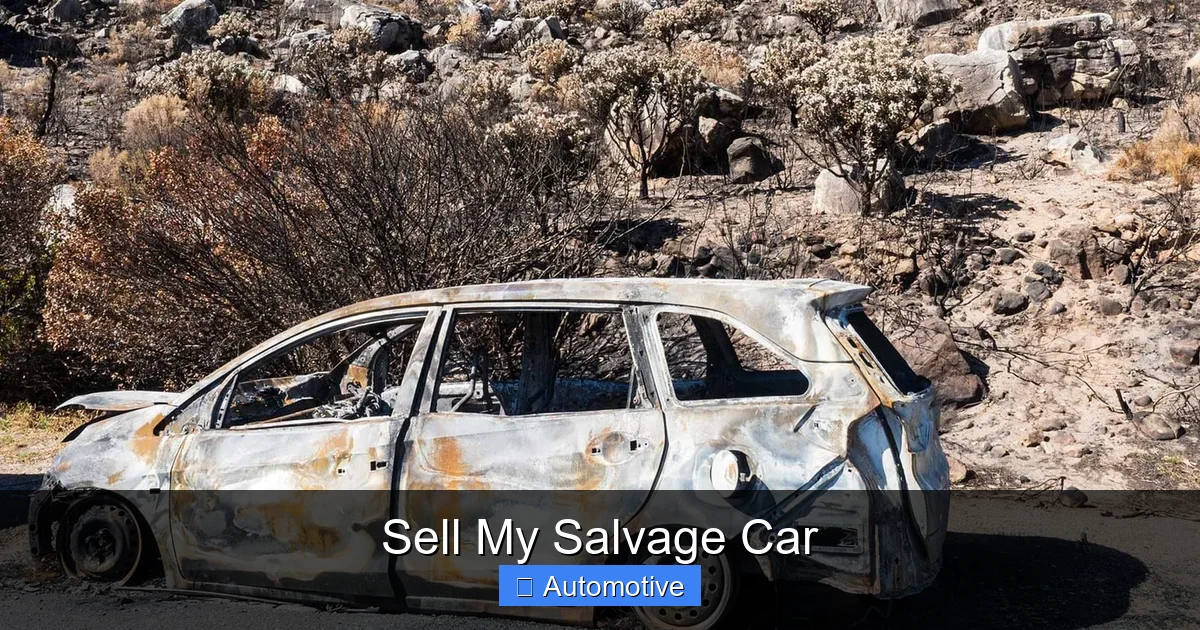 Sell My Salvage Car