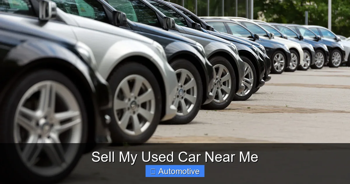 Sell My Used Car Near Me