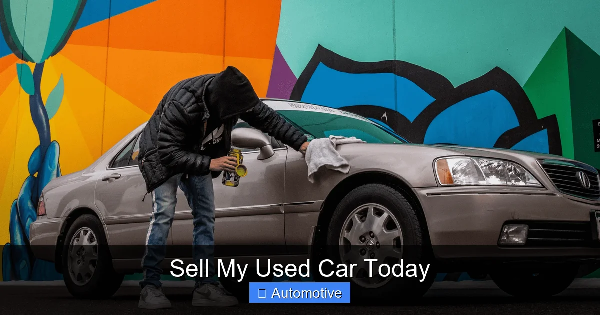 Sell My Used Car Today