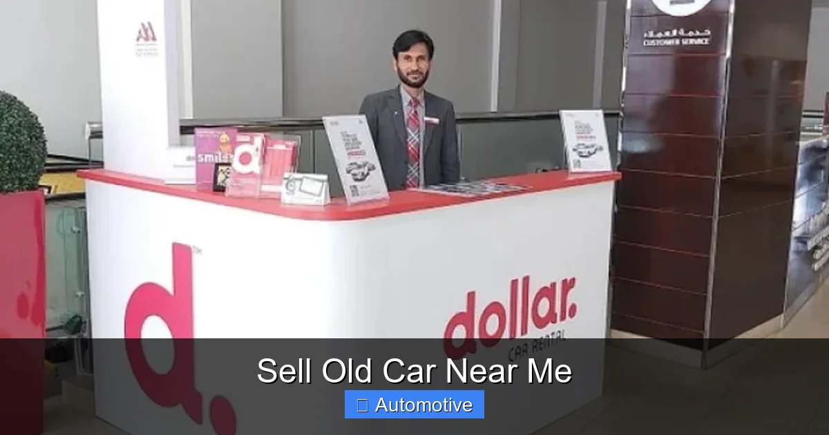 Sell Old Car Near Me