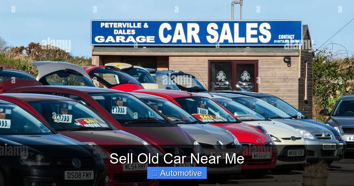 Sell Old Car Near Me