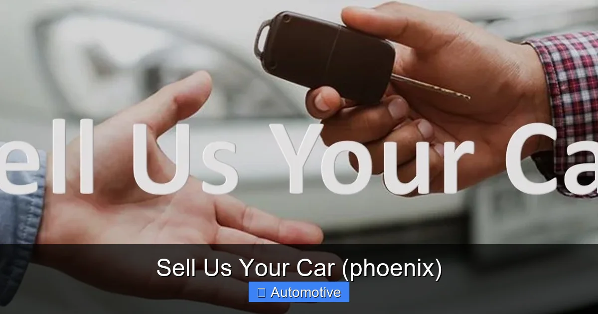 Sell Us Your Car (phoenix)