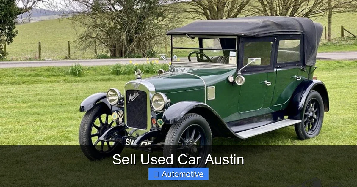 Sell Used Car Austin