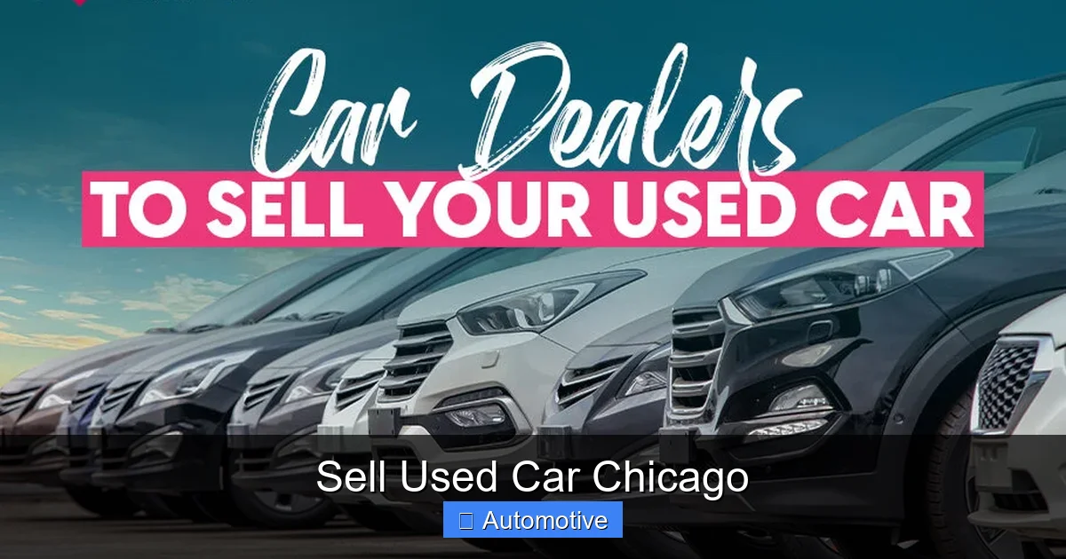Sell Used Car Chicago