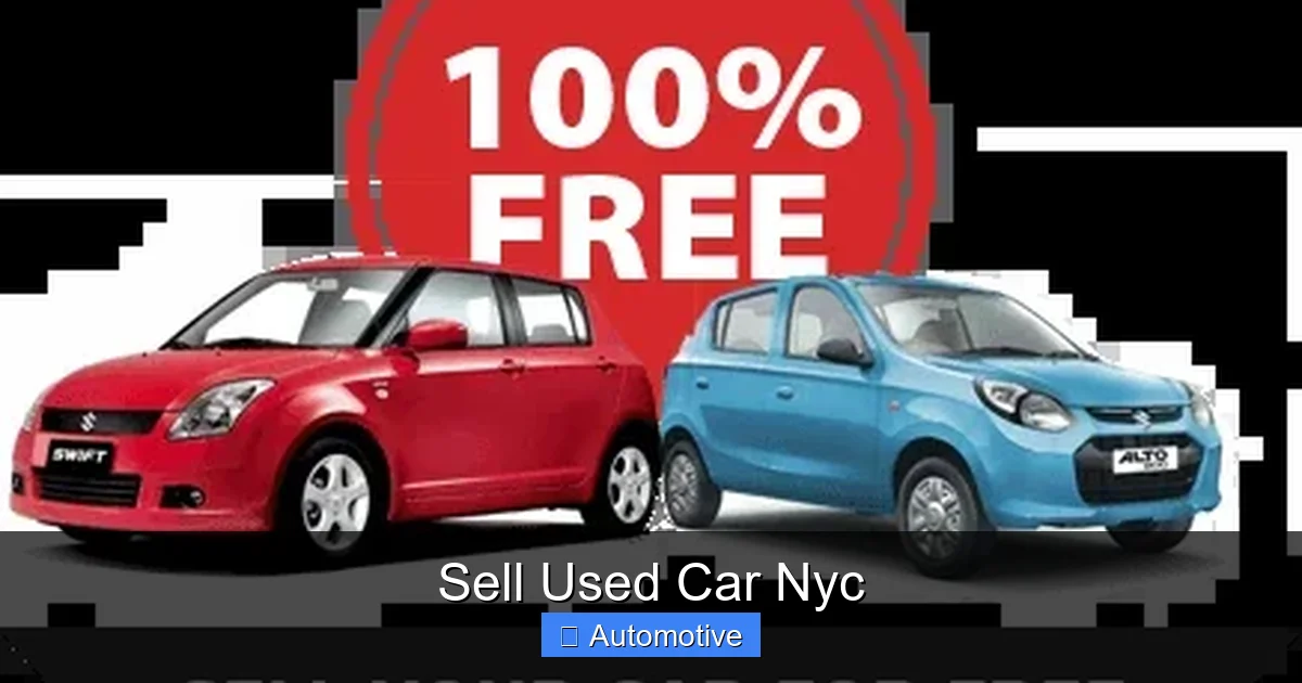 Sell Used Car Nyc