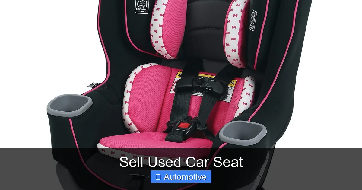 Sell Used Car Seat