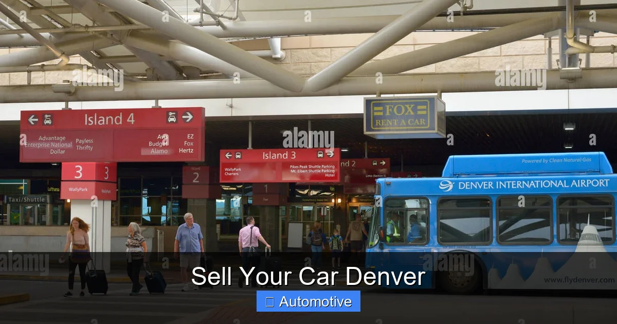 Sell Your Car Denver