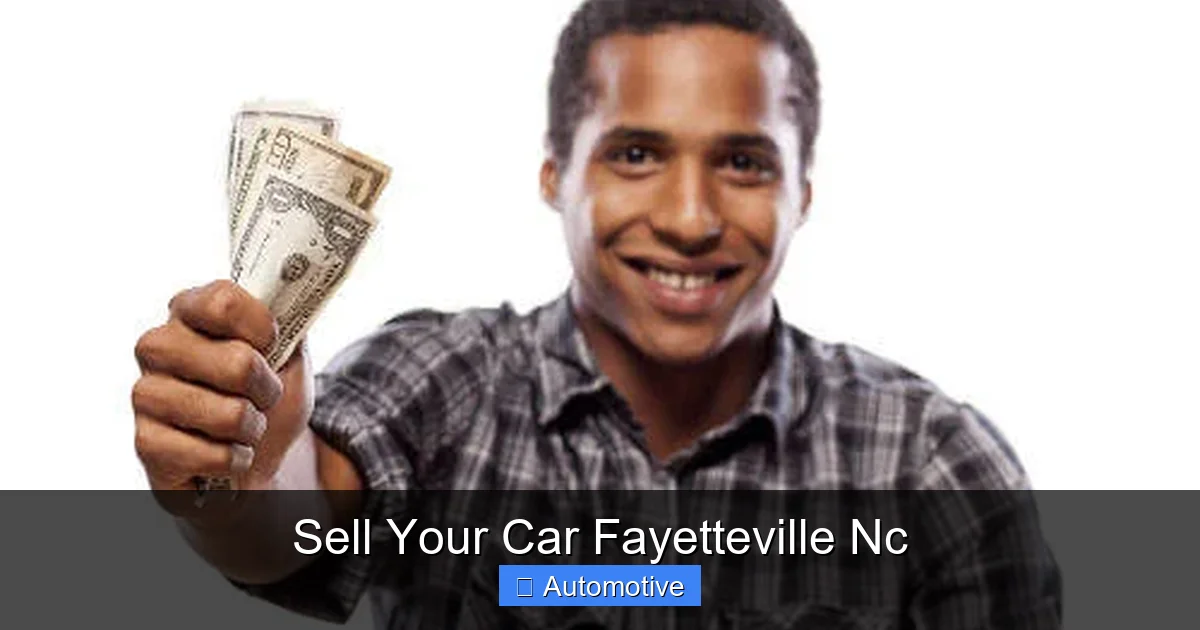 Sell Your Car Fayetteville Nc