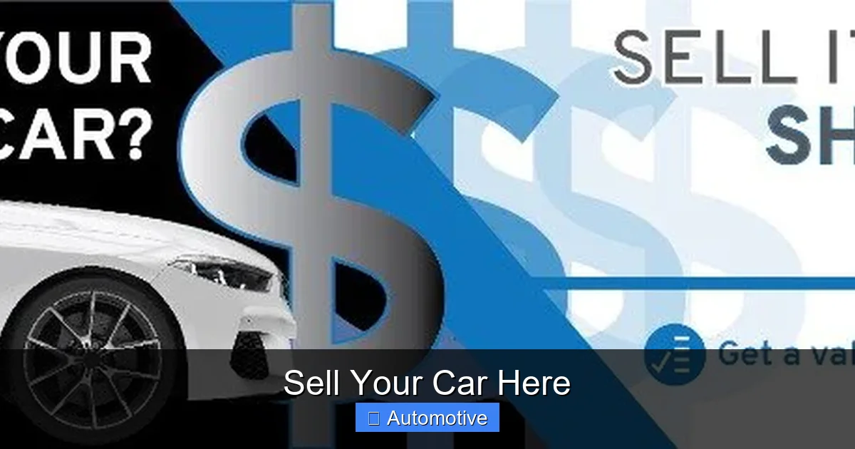 Sell Your Car Here