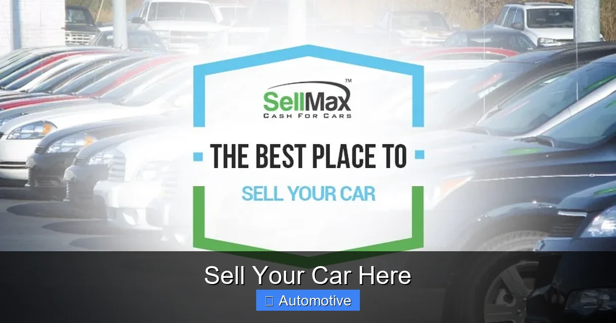 Sell Your Car Here
