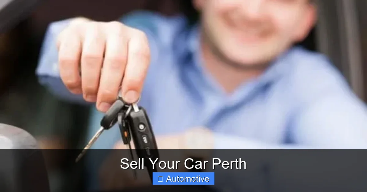 Sell Your Car Perth