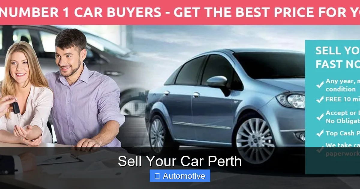 Sell Your Car Perth