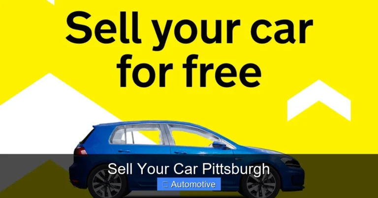 Sell Your Car Pittsburgh