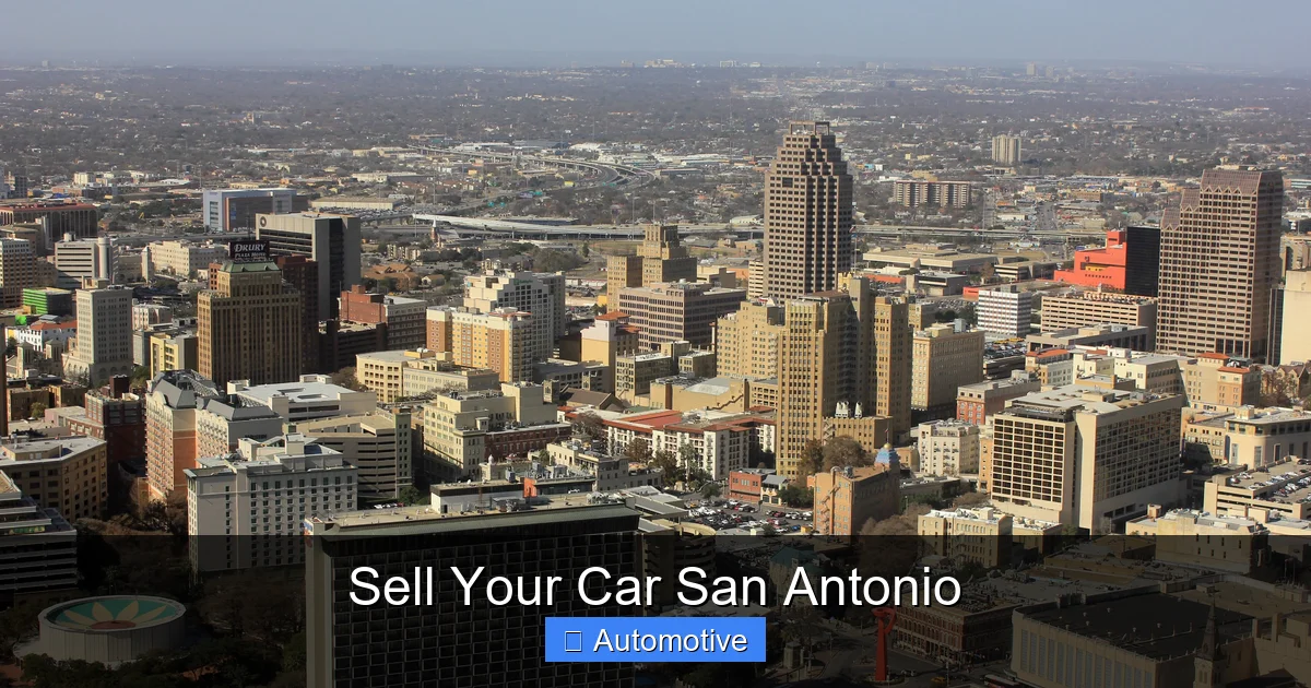 Sell Your Car San Antonio