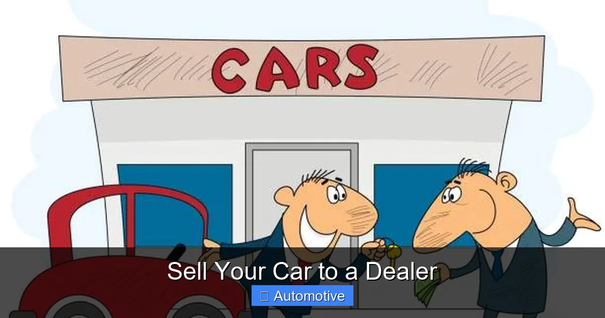 Sell Your Car to a Dealer