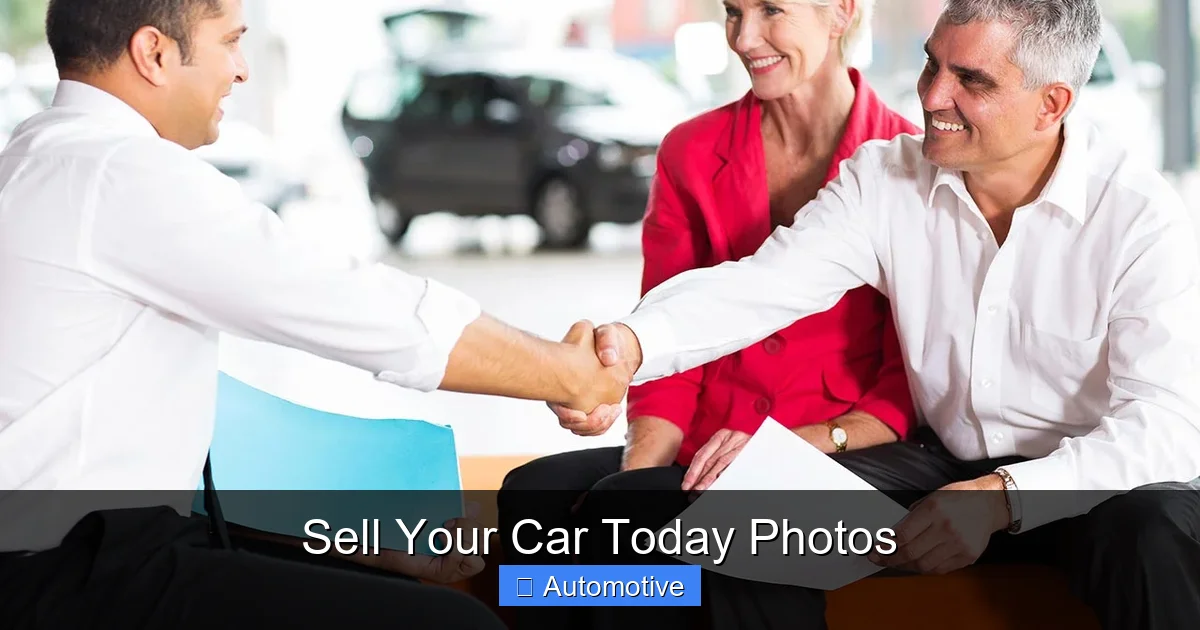 Sell Your Car Today Photos