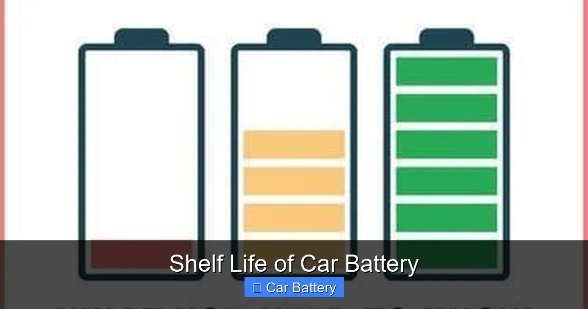 Shelf Life of Car Battery