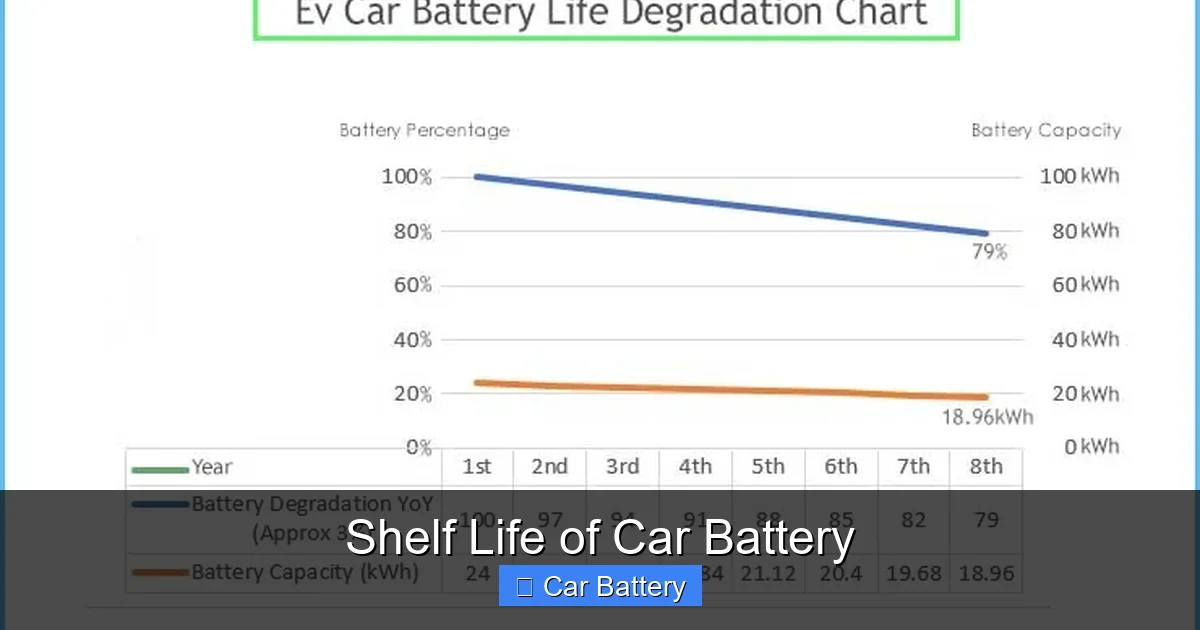 Shelf Life of Car Battery