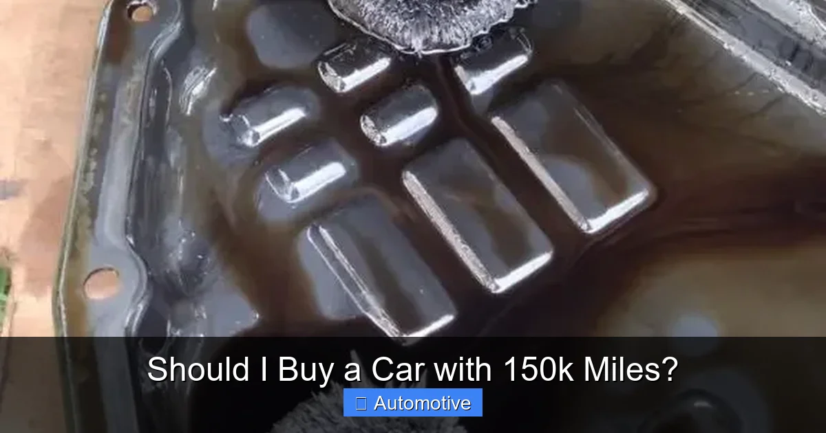 Should I Buy a Car with 150k Miles?