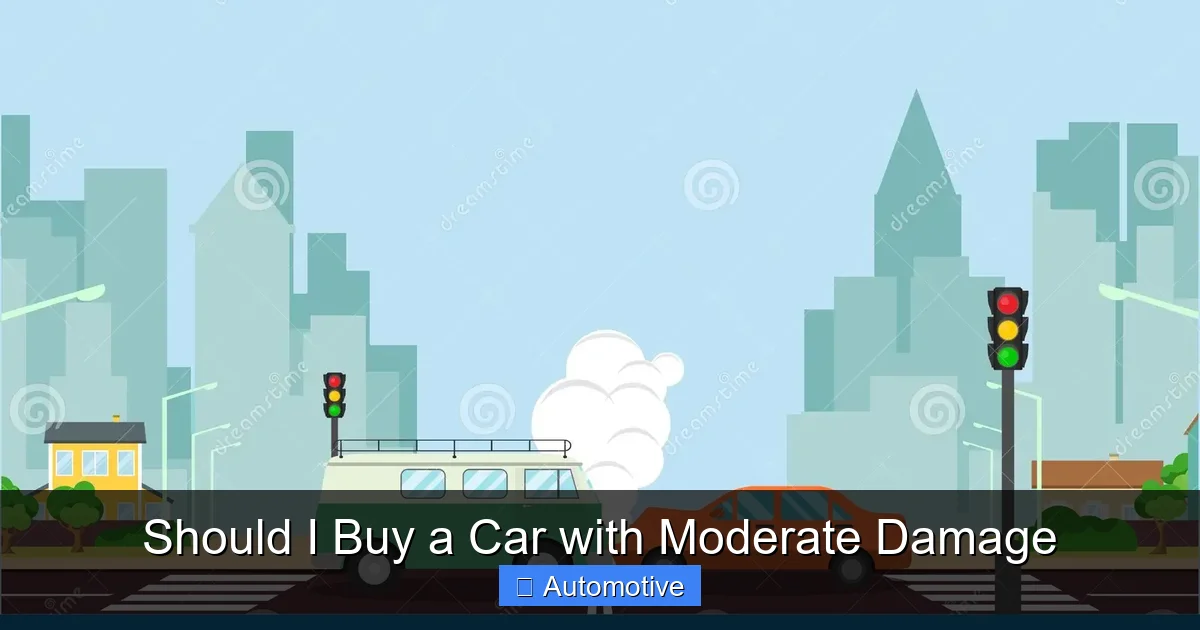 Should I Buy a Car with Moderate Damage