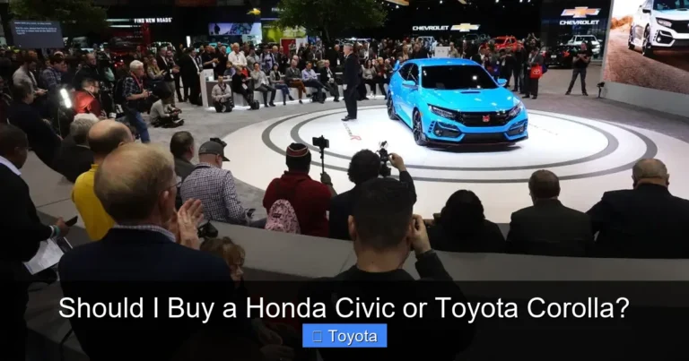 Should I Buy a Honda Civic or Toyota Corolla?