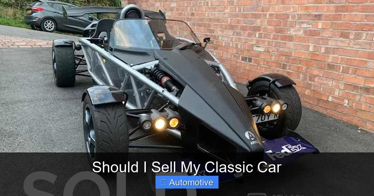 Should I Sell My Classic Car