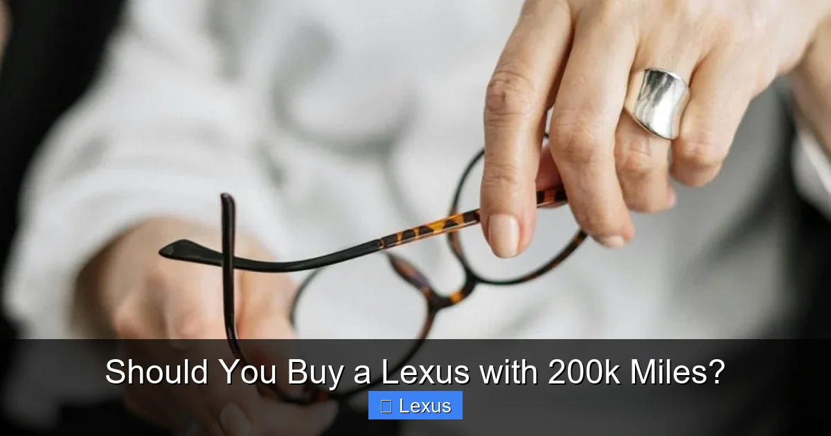 Should You Buy a Lexus with 200k Miles?