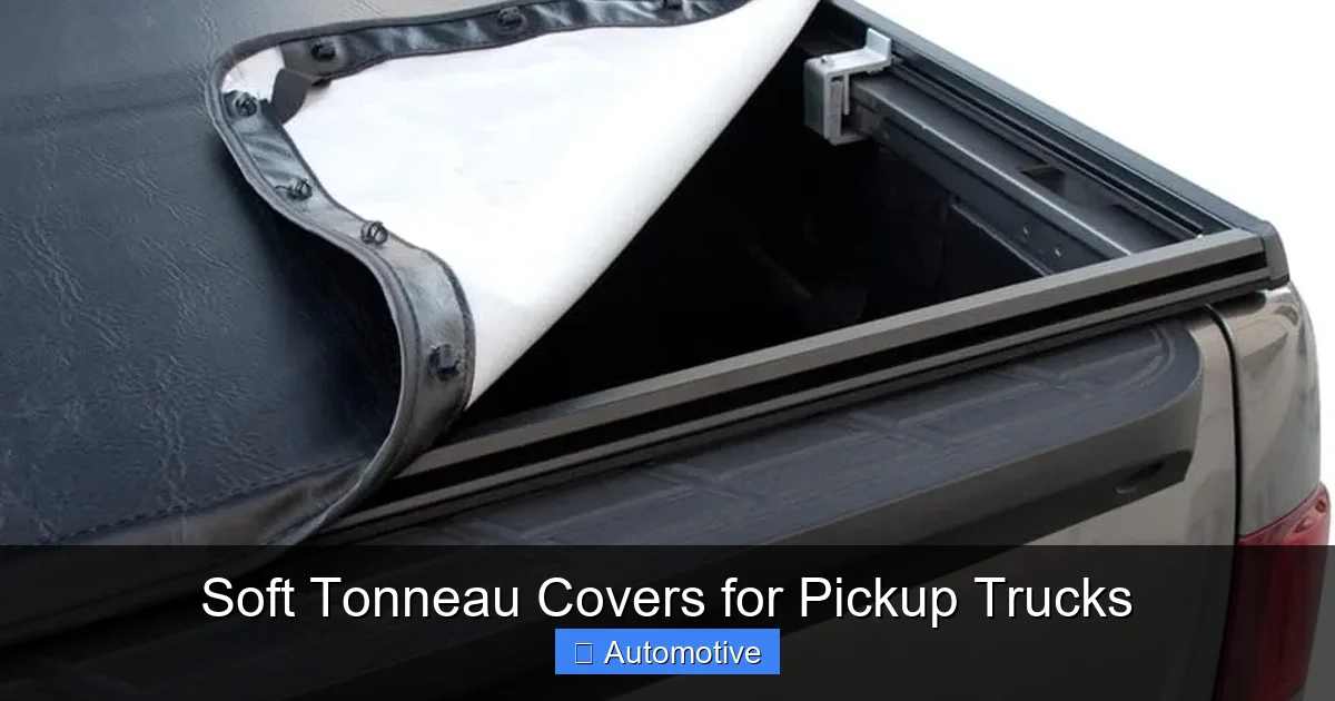 Soft Tonneau Covers for Pickup Trucks
