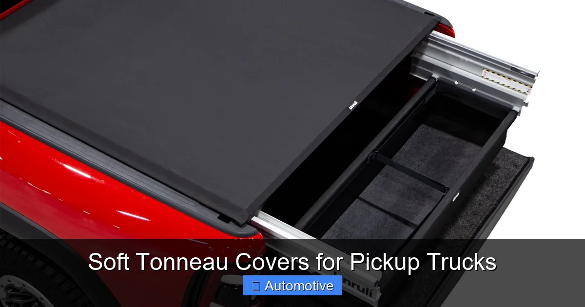 Soft Tonneau Covers for Pickup Trucks