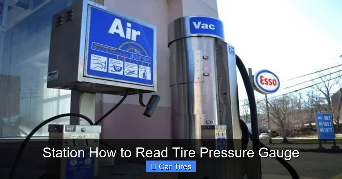 Station How to Read Tire Pressure Gauge